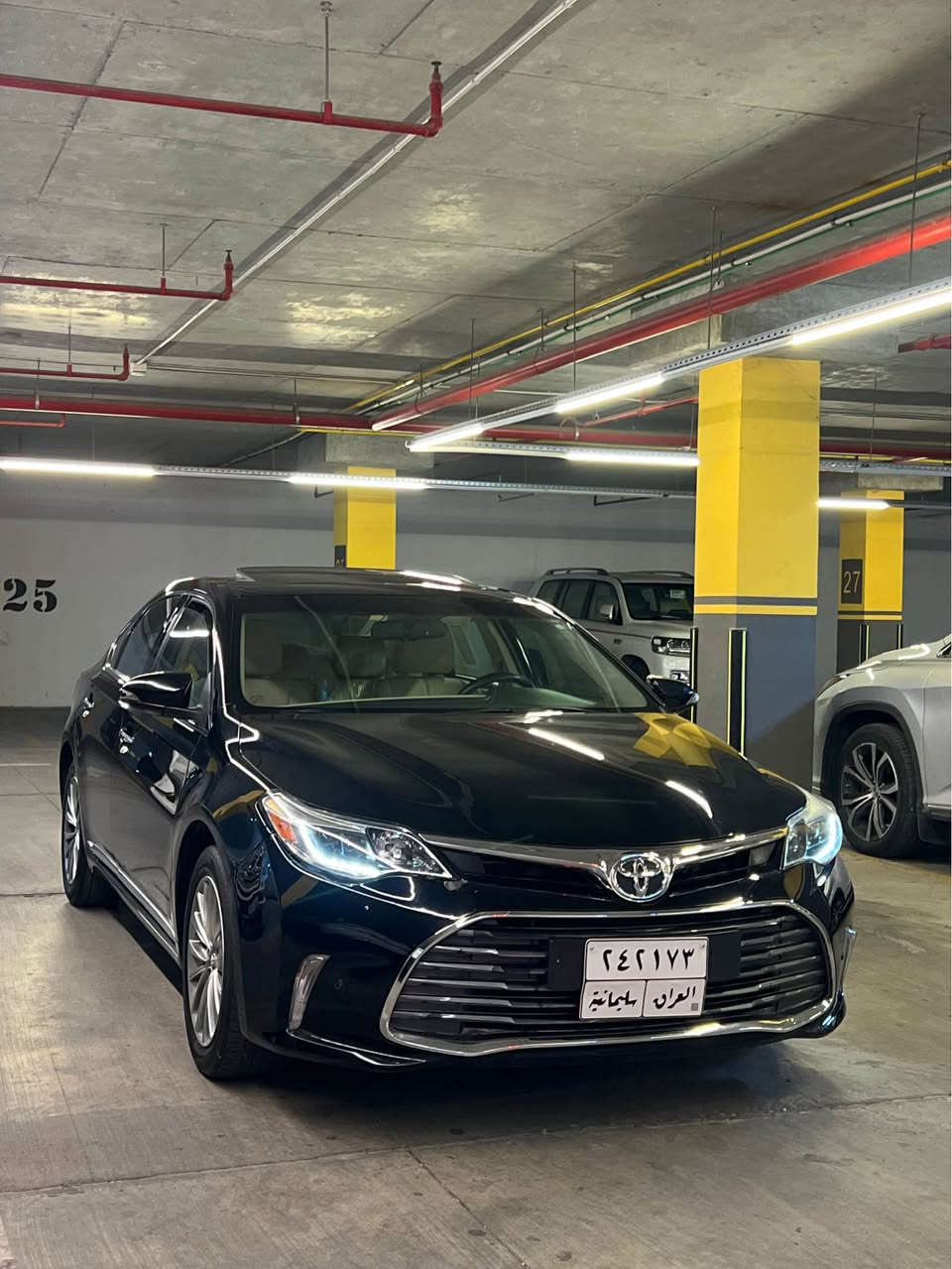 تۆیۆتا ئەڤەلۆن  مۆدێل ٢٠١٧ مانگی ١١ برێمی دەرەجە یەک خلیجی
٧٠ هەزار کیلۆمەتری حەقیقی ڕۆشتوە 
سەیارەکە لە سفریەوە لای خۆمانە و یەک دەستە لەسەر دەقی شەریکەیە 
مواسفات لیمیتید فول :
سڵاید_ گێڕ لە سوکان _ناوزەرد_پەردە بیلادی_کوشن جلد خەزن_ئاوێنە کارەبای فۆتۆ_تەبرید مەرکەزی_کوشنی پێش و دوا ساردو گەرم_لایت لید و زینۆن 
سەیارەکە گێڕ و مەکینەو هەموو گیانی بەشەرت نەکراوەتەوە برخوی بانەدراوە 
تەنها یەک پەڵە بۆیاخی هەیە 
چەمەلەخی سەکن گۆڕاوە بە بیلاد 
سعر:268$ معاملە
***********
*********** السليمانية, العراق
