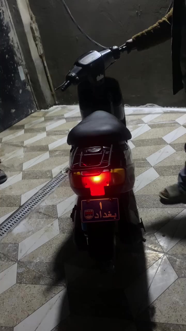 دراجه بطه 60 كهربائيات شغاله سلف هندر لايتات اشاري هورن مكينه ما مفتوحه دراجه اخت الرمبه سعره 375 بيه مجال للشراي رقمي *********** مكاني بصره ابو الخصيب حي العسكري
