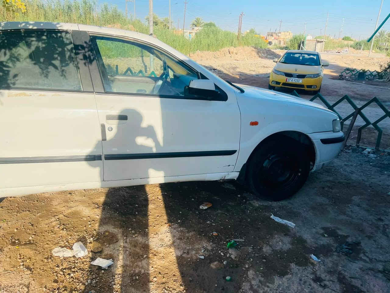 السلام عليكم سمند 10 سياره جاهزه من كلشي مكينه وكير حداديه فقط التبريد مايشتغل رقم قادسيه سنويه 27 السعر 25 )***********
