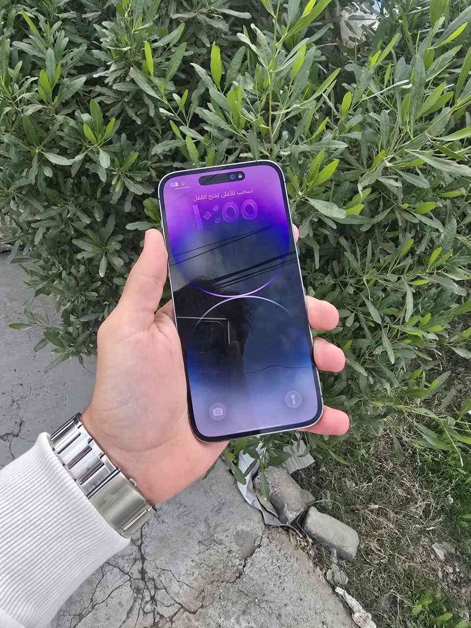 أيفون 14 pro Max 256 شرق اوسط ماستر مبدل شاشه اصلي صين سوفت أولد وضهر نضيف الجهاز فيس ايدي شغال بطارية 86 بلادي عدا شاشه مبدلة للأستفسار ***********
