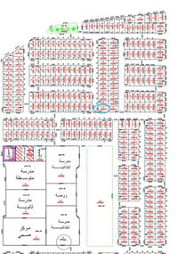 النجف حي الميلاد الحولي • عرصة ١٠٥م • صف الركن