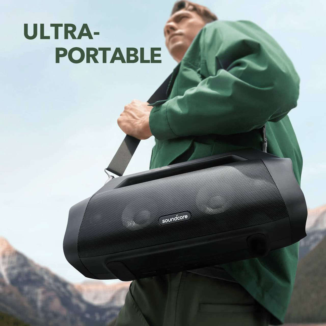 Soundcore Anker Motion Boom Plus IP67 Outdoor Speaker with 80W Stereo Sound, Black

سبيكر محمول من انكر 
موديل : MOTION BOOM PLUS
قوة : 80 واط
ضد الماء IP67
بطارية سعة : 13400 مللي امبير ينطيك تشغيل تريباً 20 ساعة 

🛑السعر : 185 مع التوصيل🛑


**إذا كنت صاحب هذا الإعلان وتريد حذفه لأي سبب، رجاءا أرسل رسالة إلى الدعم الفني**