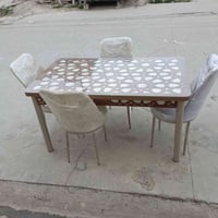 ميز طعام • ٤ كراسي • العروبة كركوك