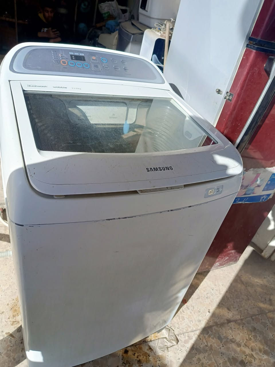 غسالة سامسونج 11 كيلو للبيع نظيفة جدا 
الزعفرانية دور الشرطة قرب مول احمد السعيدي للاسفسار/***********
اسعد تبريد

