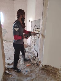 /  يوجد كادر عمل جاهز /  تصعيد مواد /  تنضيف بيوت /  تفليش /  تكشيط / ...