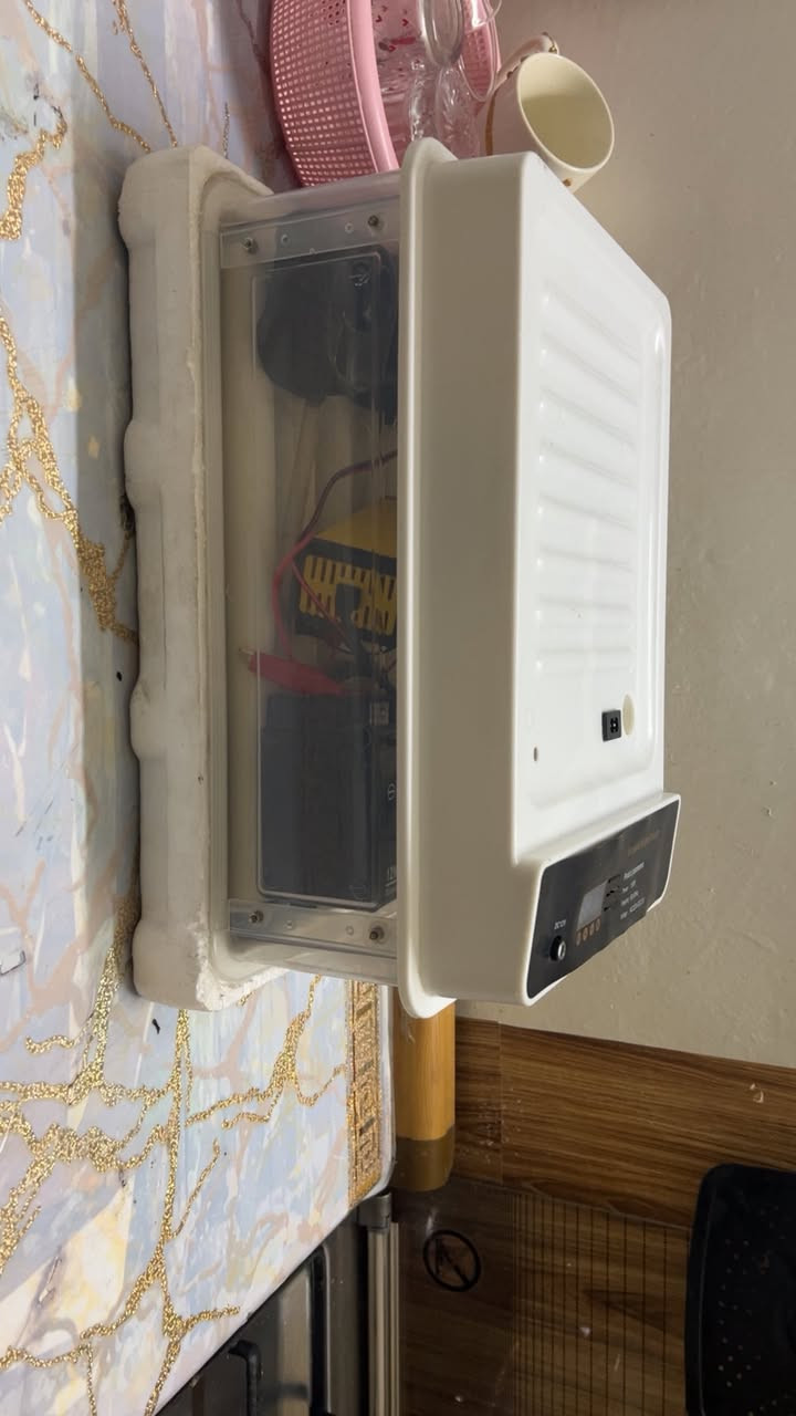 متاح فقاسه فول توماتيك مع باتري وعاكسه جديده مفقسه مره وحده امبيريه تاخذ ربع امبير نوعية جيده سعة ٣٠ بيضه 
حي السكر ورا المسبح خاص لو اتصال قفل بدون تعامل ٧٠ 
***********
