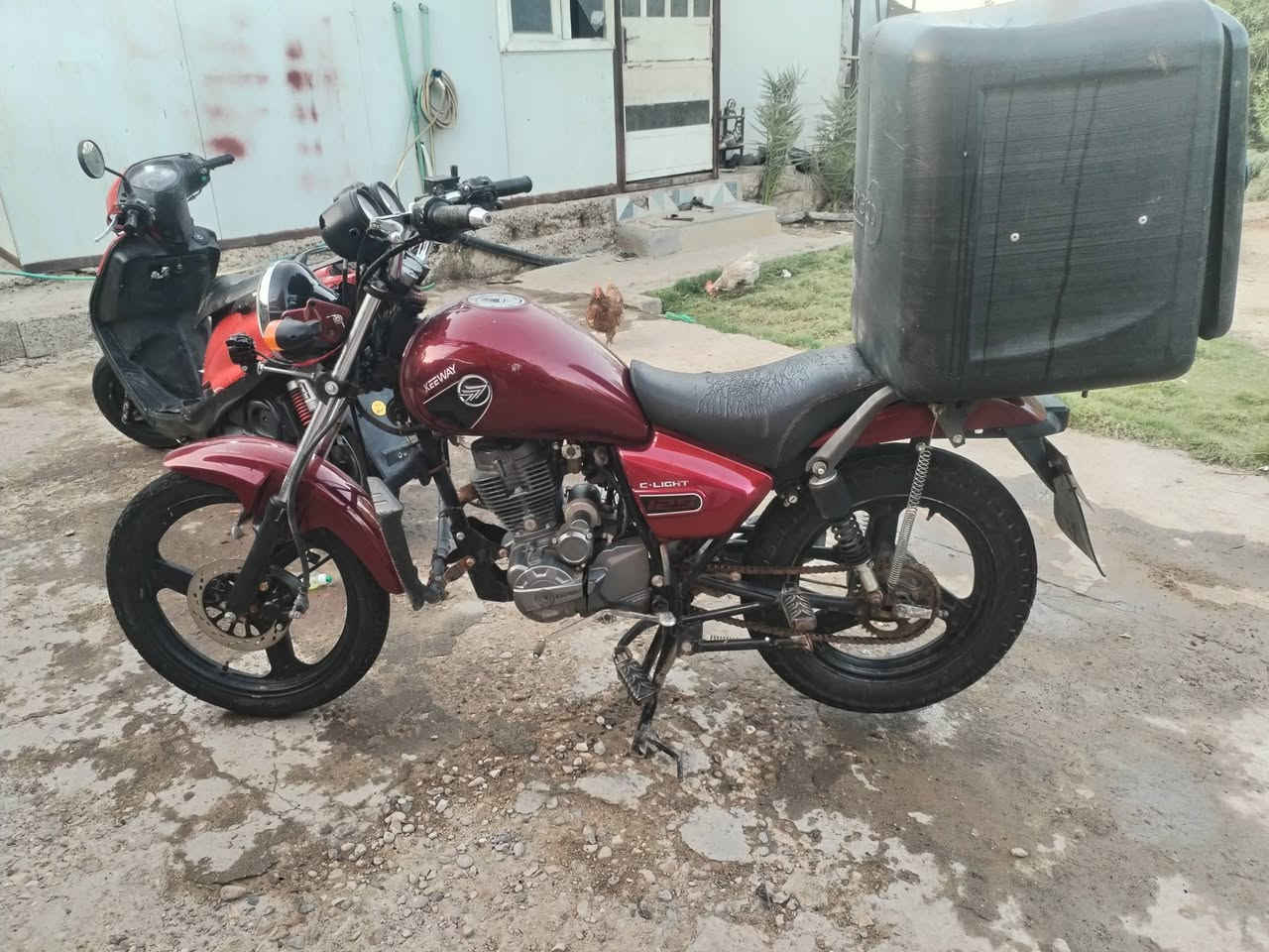 سلام عليكم دراجه لبيع ٥ كير عنوان بغداد زعفرانيه سعر ٦٠٠ الف ***********
