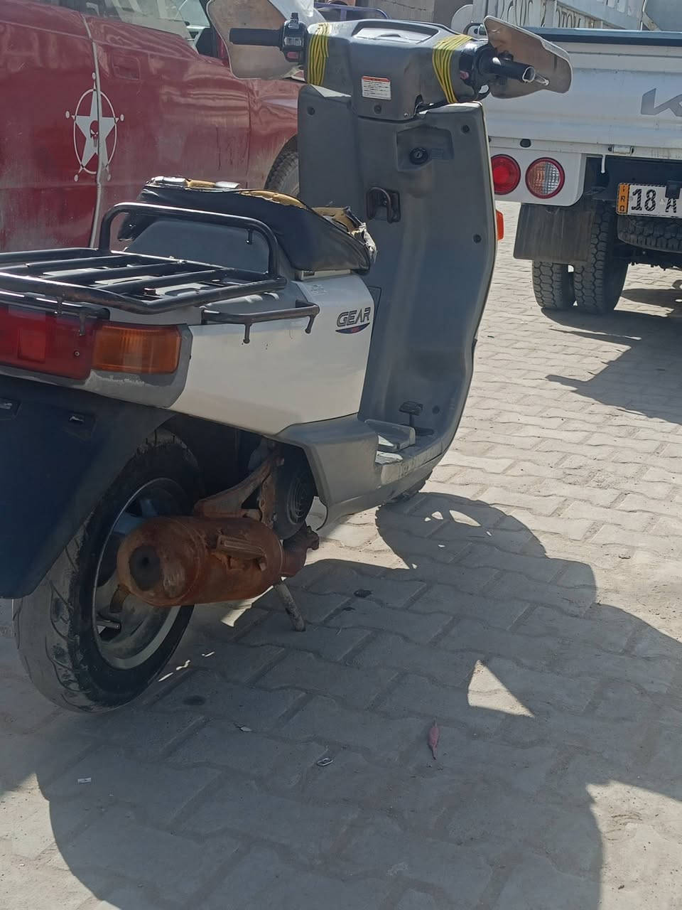 دراجه للبيع بيكم  مجفته جديد
السعر 500الف وبيها مجال 
للاستفسار الاتصال ‏‪0782 351 0088‬‏
