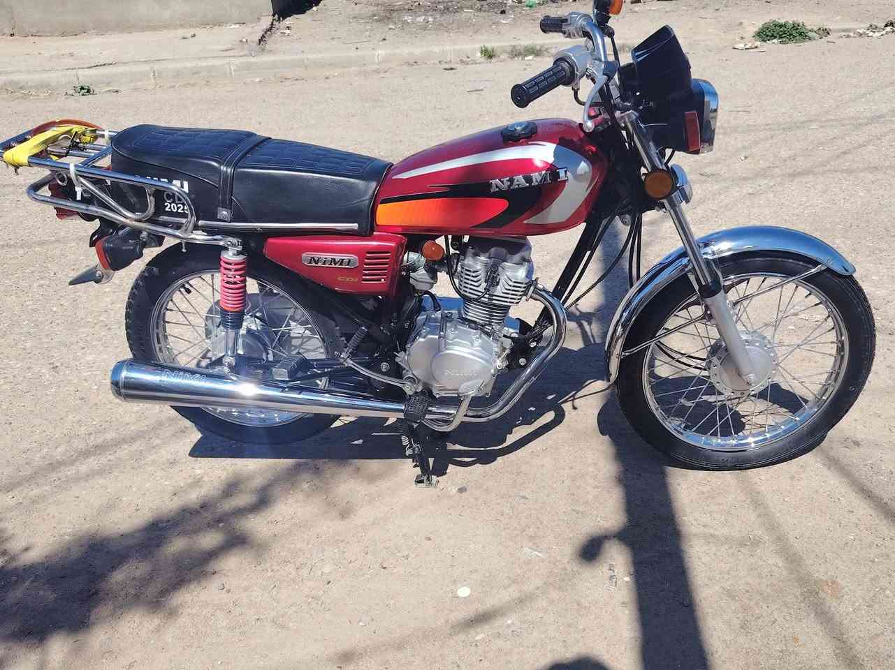 سلام عليكم دراجه متياز إيراني مديل 25 الدراجه علئ وضعيت الشركه بعدهه بجيس أوراق سكنر السعر 775 المكان ميسان قضاء كميت الرقم ***********
