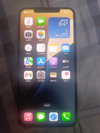 ‏iPhone للبيع إكس ماكس الذاكرة 64 الجهاز مبدل بطارية والكاميرا السلفي ...