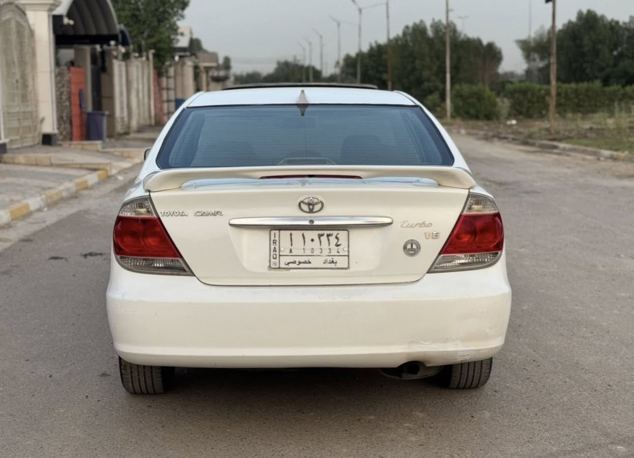 كامري 2006 فول 1/1 للبيع
محرك 6 سلندر كير مكينه على وضع الشركه 
وارد امريكي بيهة صبغ جاملغ وبنيد وبلعراق قطعتين صبغ
مواصفات ( فتحه / كشنات جلد / كشنات كهرباء / تبريد قطعتين / فول تحكم ستيرن / وباقي المواصفات المعروفه) 
رقم بغداد مشروع وطني شرط التحويل 
مكاني بغداد 
السعر :- 78 ورقه وبي مجال 
للاستفسار :- ***********
