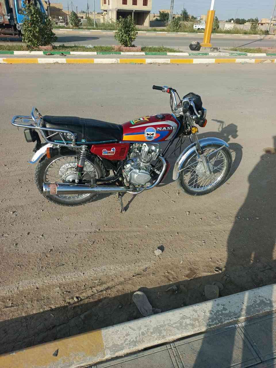 سلام عليكم دراجه للبيع مديل 2026بعده جيس بس ماغاسله ما مفتوح بيه برغي كلشي شغل بيه وبخدمت الشراي سعر 700وبيه مجال مكاني شطره ***********
