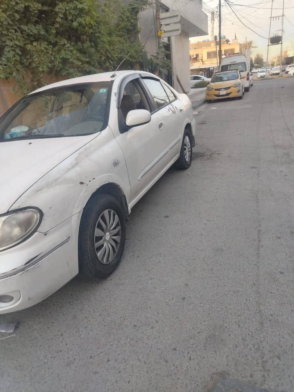 السلام عليكم
نيسان سني موديل 2005 السيارة نظيفة حلوة كلش ناعمة تخم تاير كهربائيات كاملة بدون نقص السعر 68 وبيها مجال بسيط مكاني بغداد حي الجهاد تلفون ***********
