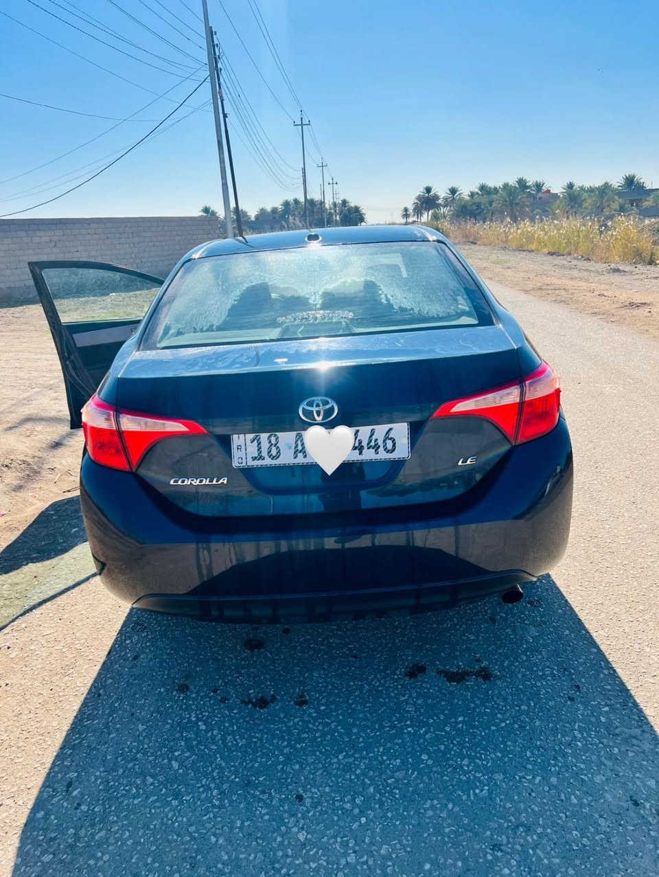 كورلا ١٩ أمريكي LE
لون كحلي بدون نقص برغي جاهزه 
رقم بابل انكليزي باسمي 
داخل بيجي 
شاشه
كامره 
رادار 
تحكمات 
السونار موضح بدون دواخل 
السعر ١٣٧ وبيه مجال مكاني بابل الحله 

***********
***********
