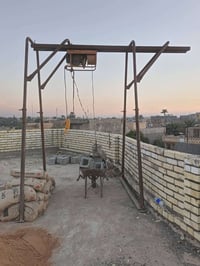 يوجد نحاله بدون تفليش ستاره حتلو ستاره 3امتار لتصعيد كافه مواد البناء ...