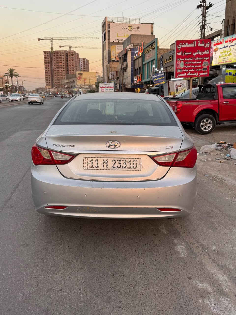 السلام عليكم سوناتا ٢٠١٣ وارد كوري يعني حاله حال الخليجي السياره بدلت محرك والمحرك الي بدلته هسه هم يحتاجله شغل يعني ابيع على وضعها سياره يشهد الله السياره استخدام شخصي 
سبب البيع خلي نكول الماده السبب الرئيسي بغداد, العراق


**إذا كنت صاحب هذا الإعلان وتريد حذفه لأي سبب، رجاءا أرسل رسالة إلى الدعم الفني**