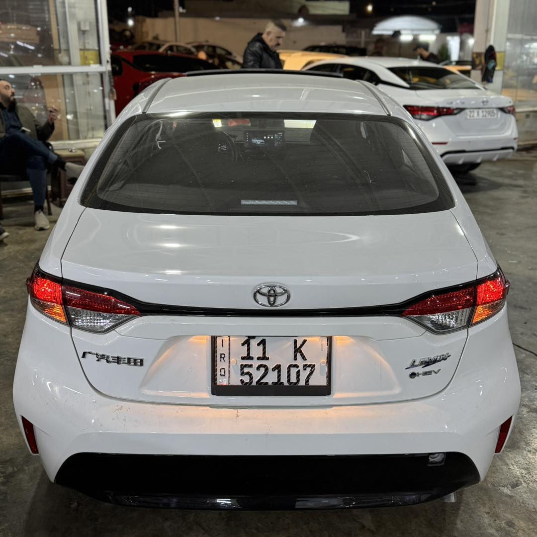 ابدأ رحلتك نحو القيادة المثالية مع معرض الدله للسيارات🚘، حيث الثقة والتفوق يلتقيان في كل تجربة قيادة. نحن نعلم أن السعر والجودة هما عوامل حاسمة في اختيار سيارتك المثالية، ولذلك نقدم لك أسعارًا تنافسية لا تُقاوِم.

الموقع📍: بغداد الكريعات شارع الوقف السني 
للاستفسار :***********
                    او 
***********

اللاستفسار عبر الواتساب ‬

النوع:تويوتا كورلا 
الموديل:2025
حجم المحرك:1.8هايبرد
عداد المسافه:8الف كيلو
خليجي كفاله عامه 
المواصفات:
بصمه تشغيل
بصمه ابواب
فتحه سقف
قطعتين تبريد
دخول ذكي
شاشه
كامره
سايد بريك دكمه 
اوتو هولد
تحكم ستيرن جهتين 
مثبت سرعه
عداد دجتل
رادارت اماميه
وباقي المواصفات المعروفه
