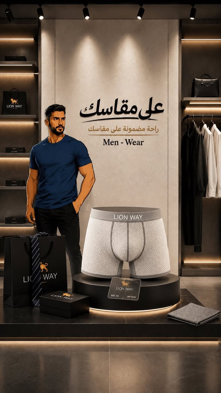 🥰🩳 على مقاسك مكانك الحقيقى 🩳🥰
💙 Collection Now 💙 
🥰🩳💙 ( Boxer - Short ) 🥰🩳💙
🥰🩳💙 ( Lion Way  ) ( Boxer ) 🩳💙 
💐 السعر مقابل الجودة بجد ☺️🩳
💐 السعر مفجأه☺️🩳 
💐 كل مقاسات متاحة 🩳☺️
💐 متاح كميات ☺️🩳
💐 استيك قوى ١٠٠٪؜ ثبات ونعومة 🩳☺️
💐 اطلب الأن 🩳☺️
💐 متاح معاك ٢٤ ساعة 🩳☺️
 #٢٤ساعة
#مصر


**إذا كنت صاحب هذا الإعلان وتريد حذفه لأي سبب، رجاءا أرسل رسالة إلى الدعم الفني**
