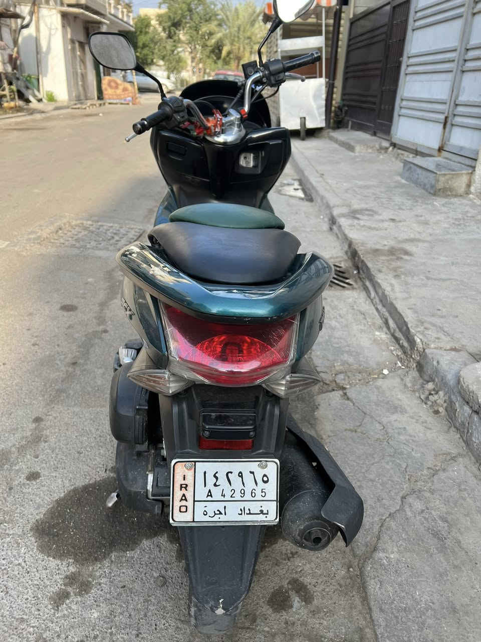 السلام عليكم للبيع دراجه بي سي اكس جيل الاول ياباني
مكينة 150 
دراجه خير من الله السعر مليون و 250 وبيه مجال  مكاني بغداد الكرخ ***********
