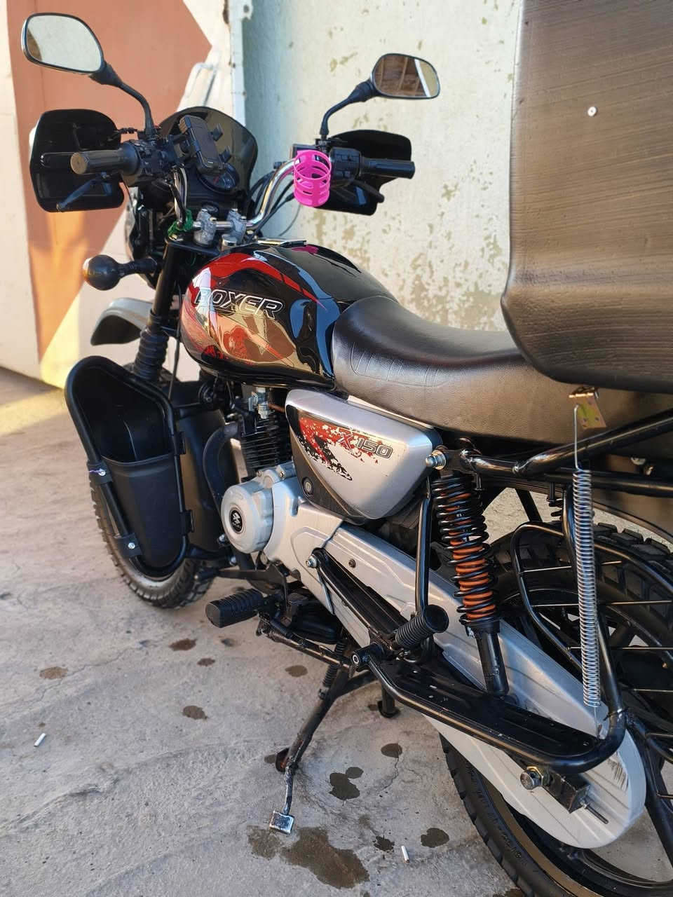 سلام عليكم دراجه بوكسر 2023 نضافه95:رقم وسنويه مكفوله***********
