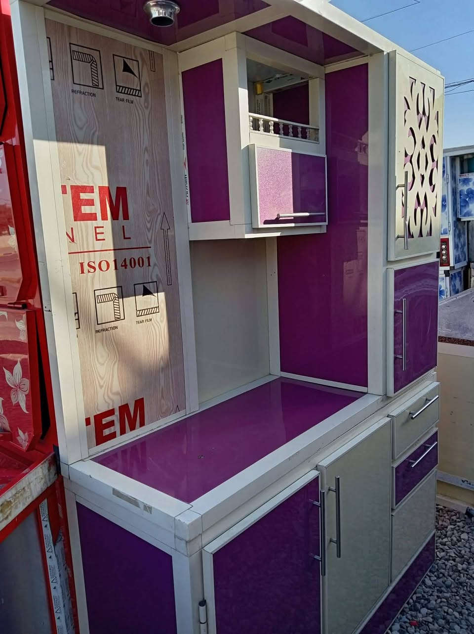 ياالله وجبه جديده مطابخ وكاونترات بأنواعها مجمع باسم الحجي 
شارع الدوائر
واسط/العزيزيه للبيع نضافه فول  مستخدم  استعمال قليل  اخو جديد  على بركه الله  واسط عزيزيه شارع المحكمة مقابل الإطفاء ☆ الدفاع المدني☆ للاستفسار خاص او الاتصال***********
************يتوفر واتساب وتليكرام تعالو وبيكم خير ودللو اسعار مناسبه
