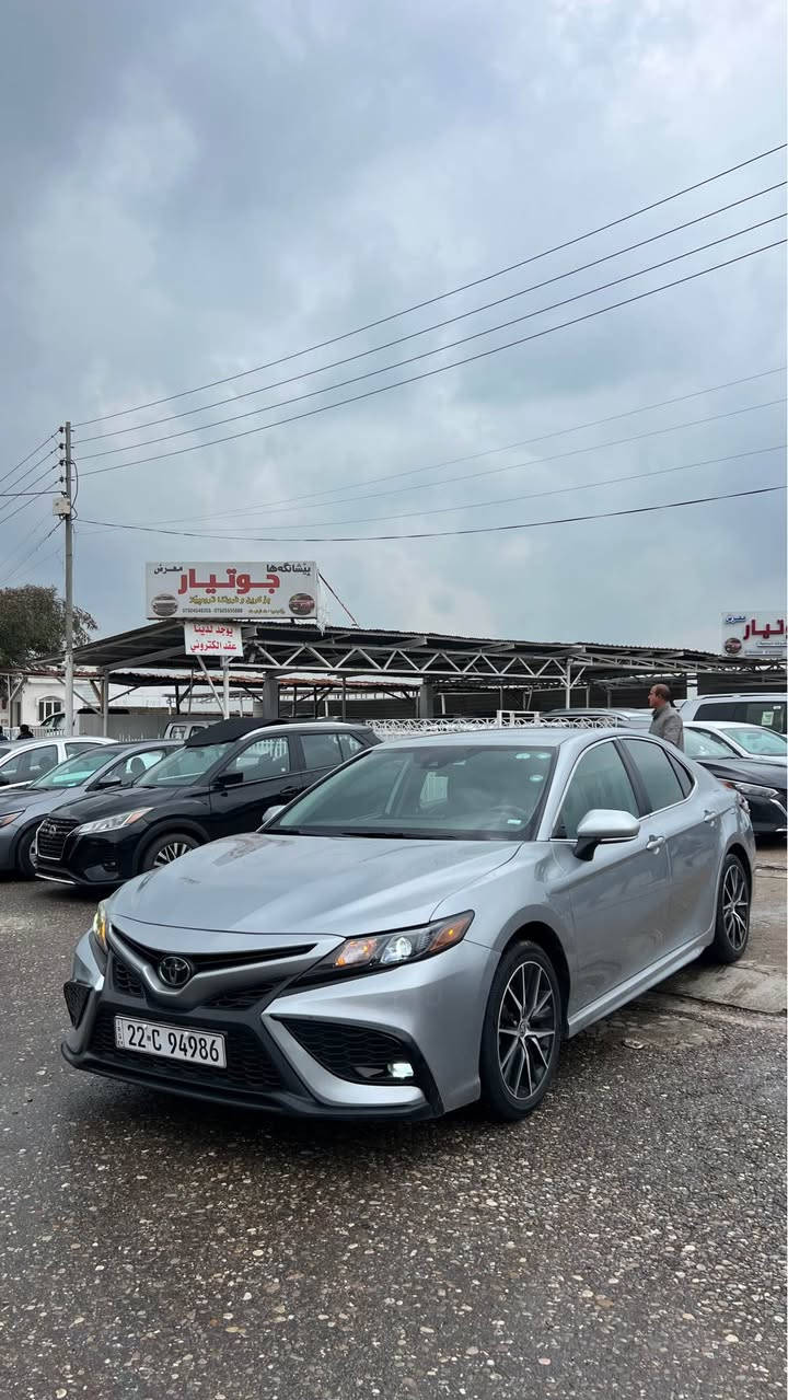 السلام عليكم 
تويوتا كامرى موديل2023
سعر : 195 و مجال  
اللون : سلفر
عداد المسافة :45 الف
حجم المحرك : 2.5L ( 4.سلندر )
ملاحظة السيارة :  سياره فقط شبر بوند صبغ بدون دواخل قطعتين تبديل شريكة نفس لون بدون دواخل

المواصفات : SE
كاميرا خلفيه
شاشة 📺  
رادار امامي (تحديد مسار)
‏‎رادار جانبي (نقاط عمياء)
‏‎رادار خلفي (التحذير من الاصطدام)
‏‎حساسات امامي
‏‎حساسات خلفي 
نظام (𝐄𝐂𝐎)
نظام (𝐍𝐎𝐑𝐌𝐀𝐋)
نظام (𝐒𝐏𝐎𝐑𝐓)
تحكيم ستيرين
كشنات كهربايي 
كشنات هيتر
تبريد لمس
لايتات (𝐋𝐄𝐃) ليد عدسة زينون 
بلاجكتور (𝐋𝐄𝐃) ليد 
بكلايتات (𝐋𝐄𝐃) بيلادي
ويل كروم
تفاصيل اكثر الاتصال علی ارقام التاليه ‏
واتساب 
☎️[ *********** ]

عنوان :عقرة📍

‏ اكر, نينوى
