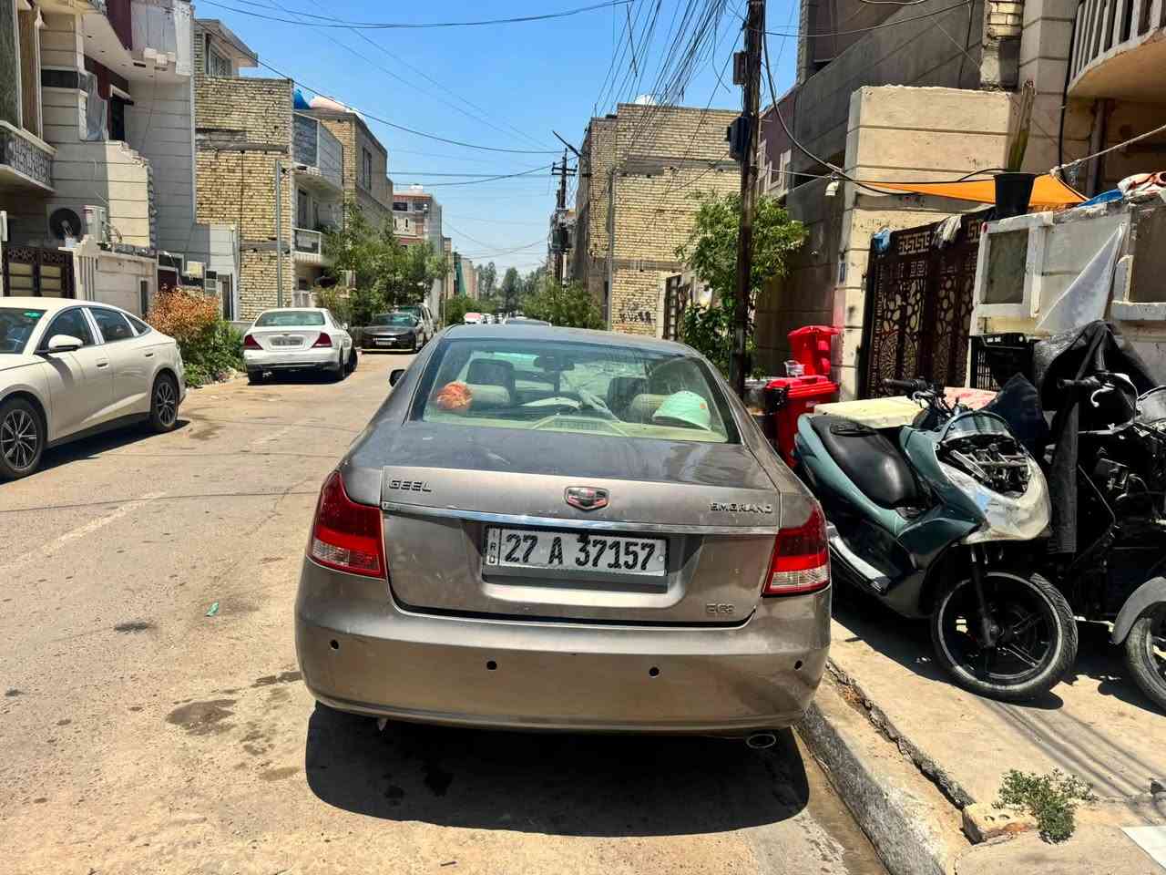 سلام عليكم سياره جيلي ام كراند سي ثمانيه مراوس بسياره تيكو مكاني بغداد شعب لاستفسار واتساب ***********
