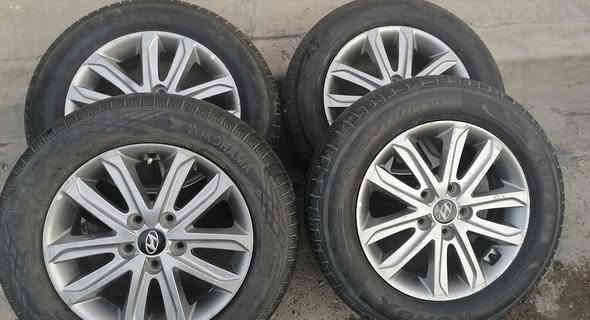 السلام عليكم
ويل كب ألنترا حجم 16 بيه زوج تاير يوكوهاما ياباني وزوج صيني قياس 205/65/16  للبيع مكاني بغداد *********** سعره 225 ألف
