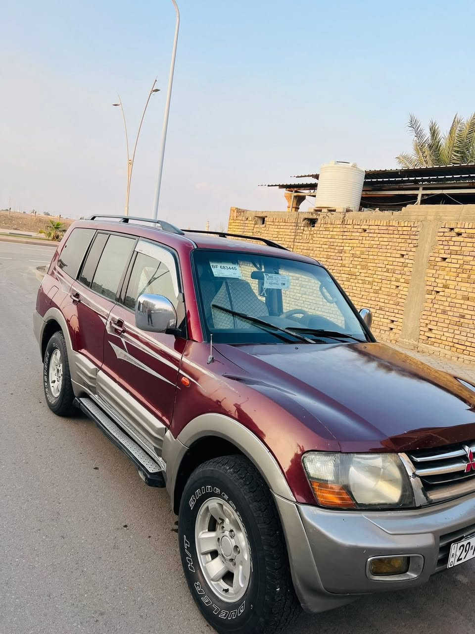 السلام عليكم مسيبوشي باجيرو للبيع موديل 2002 جاهزه للاخير تخم تاير حداديه صار سبوع شادهه تبريد شغال سياره مكينه محوره vvT كفاله عامه بسمي اكيد نكول غاليه بس سياره جاهزه سعر 83 مكان سياره بصره القرنه رقمي ***********
