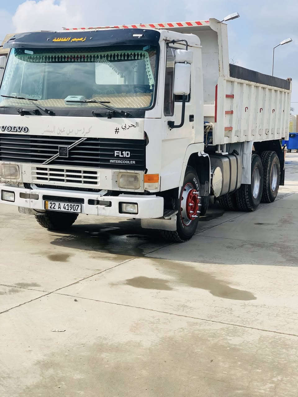 سلام عليكم فالفو إف 10 لبيع موديل 97مجموعه لا صرف والا بخار تخم تيرت جديدسنوي حديد حصت كاز بي مكان سيارة كركوك رقم ***********
