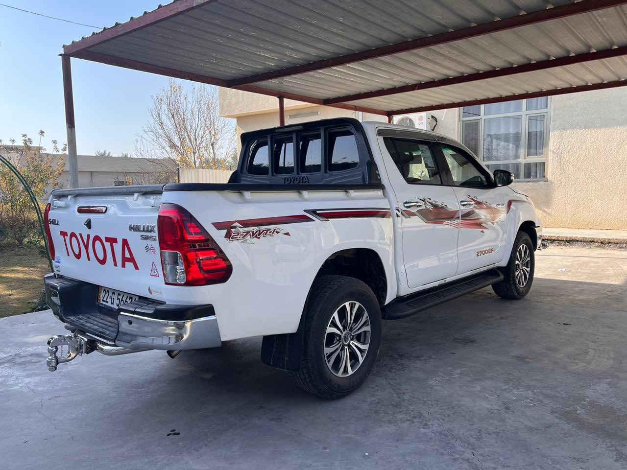 السلام عليكم عندي تويوتا هايلوكس سعودي ام الدعاء بصمه فورويل 2016اوتماتيك شركة ساز الاصل رقم اربيل سنويه وفحص وهزه جديده خطه جديده مال 22 السونار مرفوق ويه الصور محرك كير اكسل مكفولات ماشيه231الف محرك جديد لا تبخير لا تنقيص لا فتح السعر225وبيها مجال للطيبين العنوان بغداد الدوره وهذا رقمي ***********
