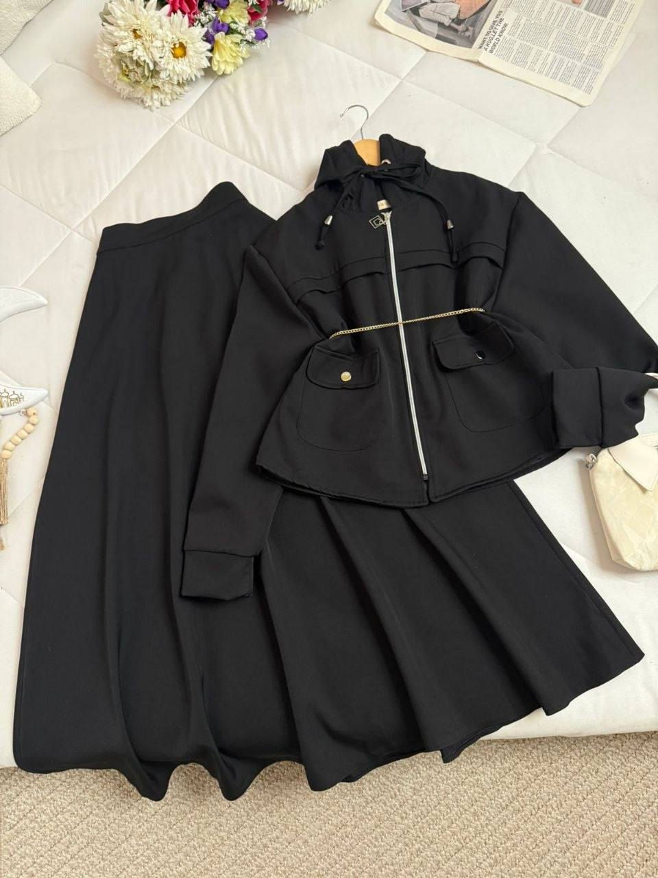 طقم قطعتين يلگ + تنوره   🥹
نوع الخامه دابل تركي🇹🇷

حيل نازك بل لبس 👌🏻

القياسات 38 40 42 44 46

ألسعر خاص


**إذا كنت صاحب هذا الإعلان وتريد حذفه لأي سبب، رجاءا أرسل رسالة إلى الدعم الفني**