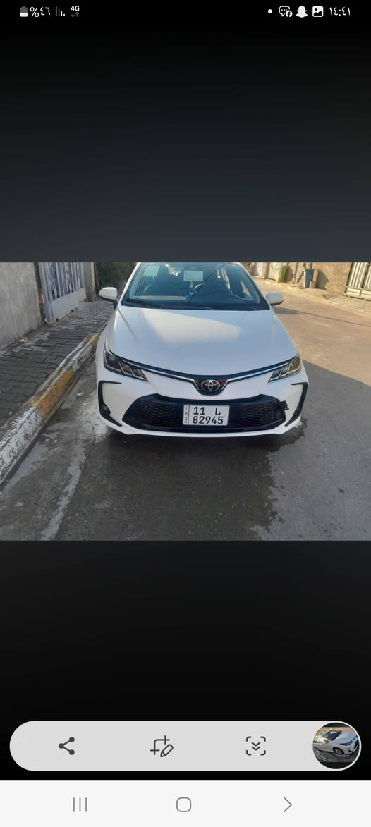 كورولا ٢٠٢٥  هايبرد
البيع ماشيه ١٨ 

عله وضع الشركه شكل الخليجي المرغوب 

فول مواصفات بغداد 

مكفوله عام 

بسمي السعر ١٥٧

***********
