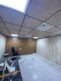 سقوف ثانوية وجدران بلاستك سعر المتر  (  10 ) الف كرستة وعمل 0771436491...