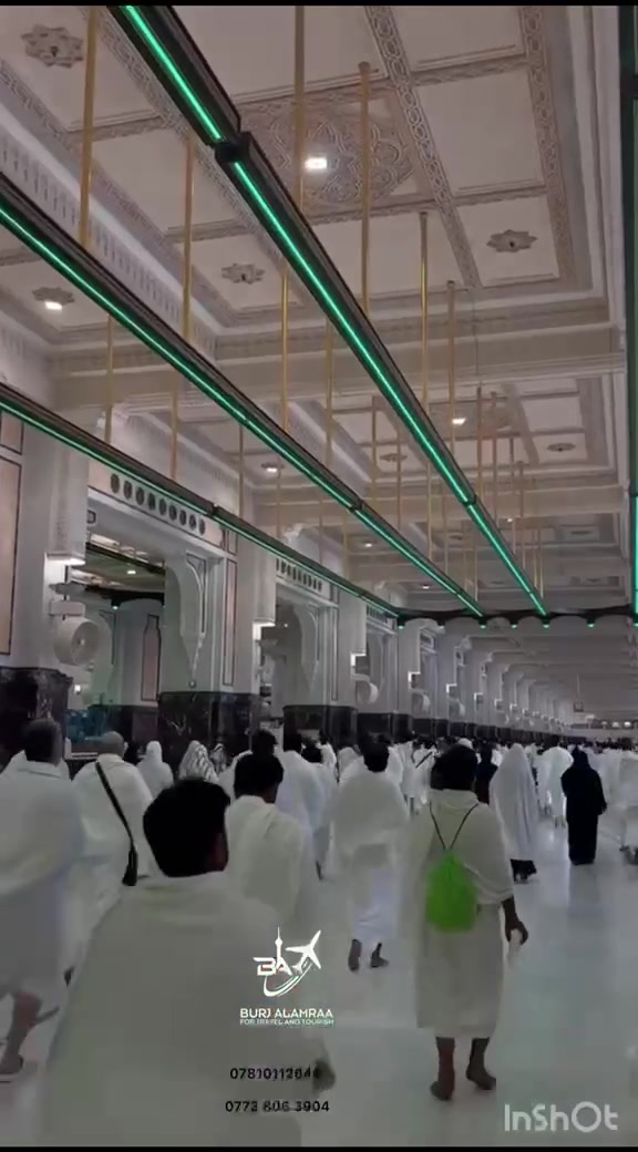 بسم الله الرحمن الرحيم
﴿ إِنَّ الصَّفَا وَالْمَرْوَةَ مِن شَعَائِرِ اللَّهِ فَمَنْ حَجَّ الْبَيْتَ أَوِ اعْتَمَرَ فَلَا جُنَاحَ عَلَيْهِ أَنْ يَطَّوَّفَ بِهِمَا وَمَنْ تَطَوَّعَ خَيْرًا فَإِنَّ اللَّهَ شَاكِرٌ عَلِيمٌ ﴾
🕋 تعلن شركة برج الأمراء للسفر والسياحة عن انطلاق عمرة شهر ذي الحجة ومحرم ضمن البرنامج الاقتصادي وبأقوى العروض.
📅 موعد الانطلاق:
🚌 2026/6/16(برنامج البر)
تاريخ الرحله الثانيه  /2026/6/21  يصادف  يوم 5 محرم 
💰 الأسعار:
🚌 برنامج البر: 625,000 دينار عراقي
✈️ برنامج الجو: 850,000 دينار عراقي
✅ يشمل البرنامج:
• 5 ليالٍ في مكة المكرمة
• ليلتين في المدينة المنورة
• مزارات المدينة المنورة
• 3 وجبات يومياً (بوفيه مفتوح)
• ضيافة داخل الباص
• إحرام رجالي ونسائي هدية
• حقيبة سفر هدية
• هدايا خاصة للنساء
• إرشاد ديني متخصص
🎁 خصومات خاصة للمجاميع والمتعهدين وأصحاب الشركات.

يتوفر نظام اقساط لحاملين ماستر الرافدين لمدة 10 اشهر 
📞 سارع بالحجز وأضمن مقعدك الآن.
📍للحجز والاستفسار 
موقعنا في كربلاء شارع المركزيه قرب اللجان الطبيه 
*********** 
*********** عرض أقل
