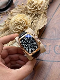 فرانك مولار • سير جلد اصلي • معدني براق