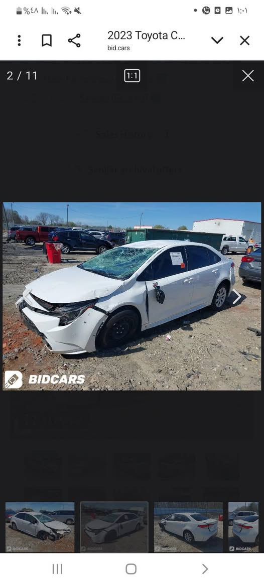 سلام عليكم ورحمة الله وبركاته 
كورلا ٢٣ للبيع 
سعر ١٣٥ مكان سيارة بكركوك بسمي 
ماشيه ٥٠ الف كيلو 
هاي ضربتها جامغلين وبنيد صبغ والباب ربع صبغ و تكمة اقل ربع صبغ . متواجد عل فيس او اتصال ***********
