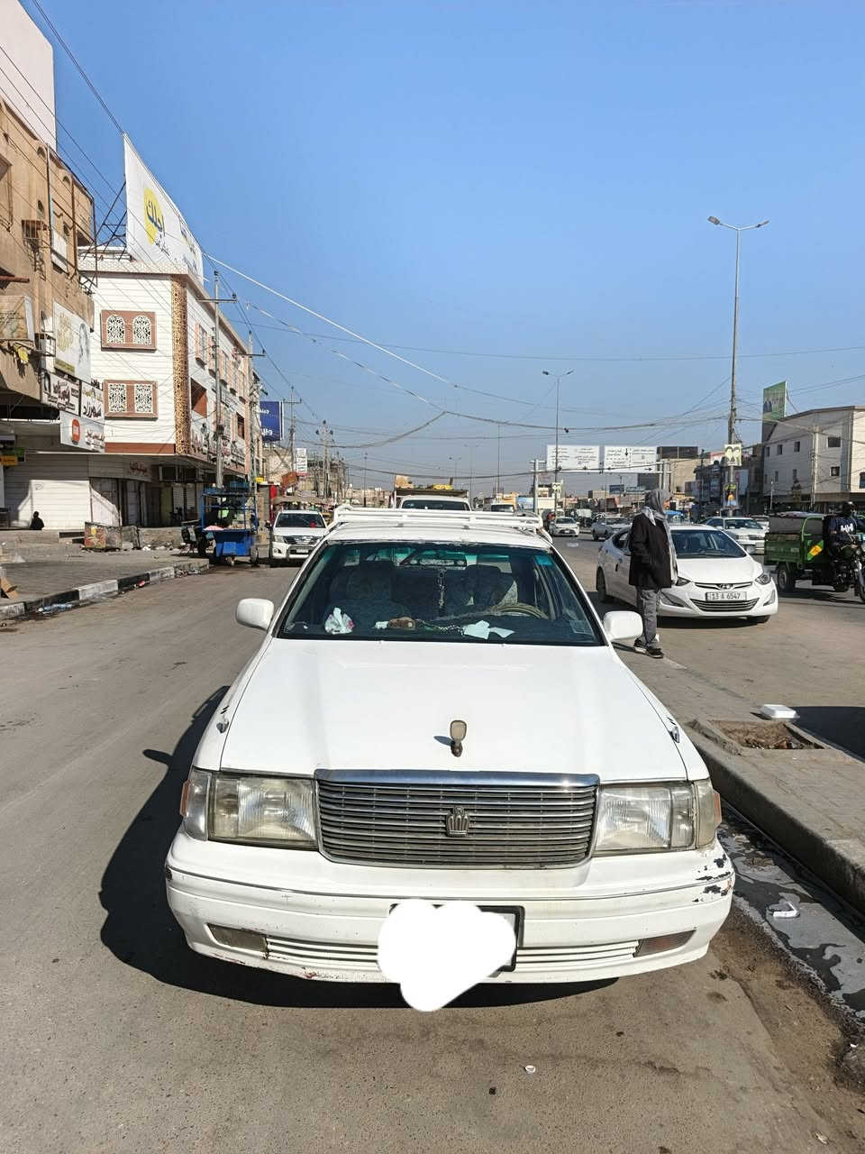 سلام عليكم للبيع راس الثور تكم مديل 98 ايسر بلاد سياره جاهزه من حداده خلفيه واماميه تخم تاير تبريد شغال ثلج ❄ تدفه شغاله 
مكينه وكير 2500فيفيتي كفاله غرفة جديده بعدهي 
كهربائيات كله شغاله مسجل 4سماعات سياره جاهزه والحمدلله
ترايك وين مايعجبك سياره مصبوغه عام كفاله عامه كص ونقل واصوليات رقم( انبار بسمي )مشروع وطني السنوية ماصاقطه 
عنوان السياره بصرة معقل سعر 105بيه مجال ‏‪***********‬‏
