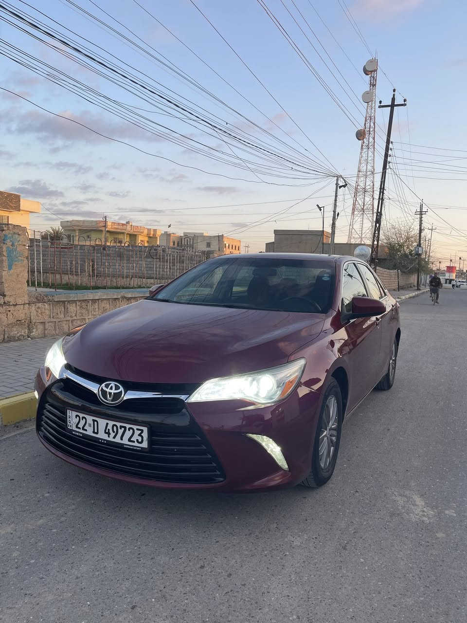 كامري موديل 2016 بيها قطعتين ونص صبغ شرط بدون دواخل مكفوله من الشخط والبارد السياره على وضع الشركه تبريد ثلج طخم تاير والصدر على شركه سياره بالنايلون بمعنى الكلام السعر 155 وبيه مجال مكان سياره الشركاط الشراي يتصل *********** لمو شراي لا يتصل
