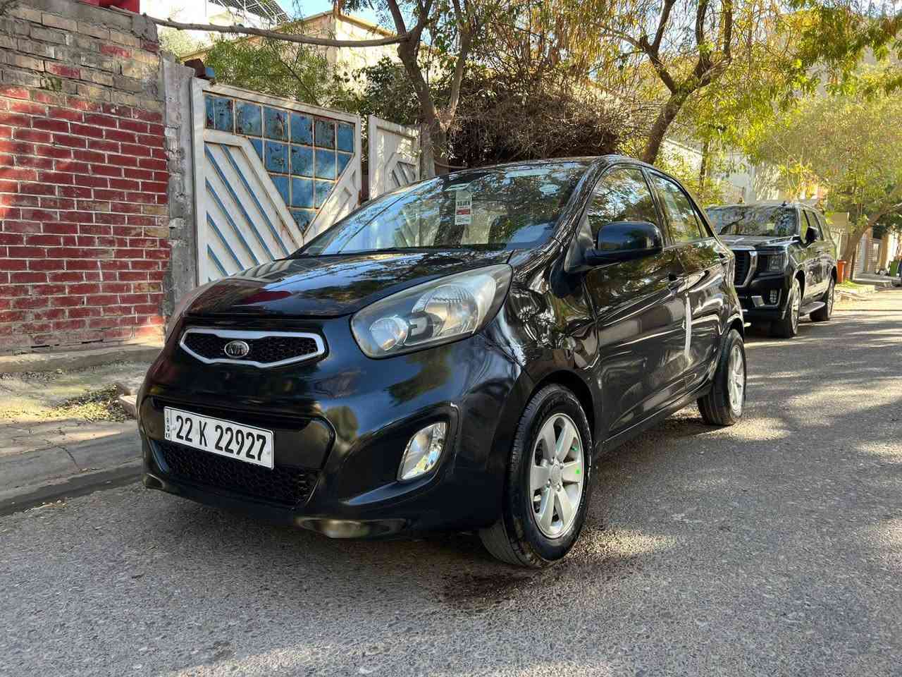 ***********كيا بيكانتو موديل 2012  كير توماتيك رقم اربيل  سنويه  هزه فحص جديد 2028  بطاقه بنزين موجود  صبخ بي بس باب سايق بدون دواخل السياره حلوه بدون مصرف كير محرك شرط  سعر 75 مجال عنوان كركوك  *********** كركوك, العراق
