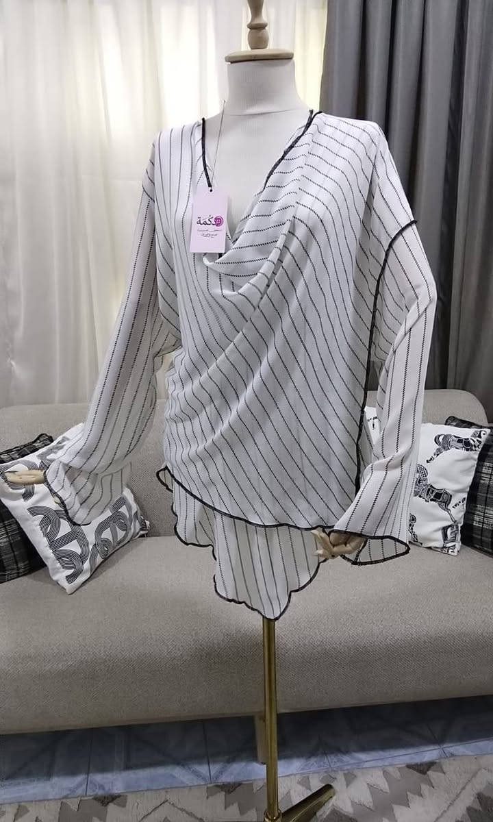 القطعه الي متخلي موديل بنفسج 😍 قميص تصميم خاص ينلبس بعدة طرق وحسب تنسيقج وترتيبج ✨  قماش شيفون 🖇🧊

يتوفر التوصيل لكافة المحافظات 🚗

تفاصيل اكثر راسلونا  خاص وتدللون 🧷
#خياطة
#دكمة_براند
#العراق
#تصميم 
#فاشن_دزاينر


**إذا كنت صاحب هذا الإعلان وتريد حذفه لأي سبب، رجاءا أرسل رسالة إلى الدعم الفني**