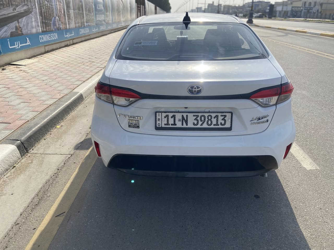 كورلا هايبرد 2023 العلامة الزرقاء شكل الأمريكي تجميع صيني   ،
رقم بغداد ماشية 45 سيارة مكفولة ماعدا خسفه بسيطة بالدعامة مثل ما موضحة بالصوره ، 
سعرها150 وبيه مجال
مكاني كربلاء 
***********
