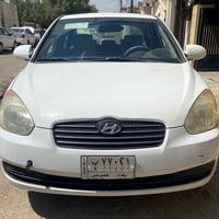 هونداي  اكسنت موديل 2009 وارد امريكي حادث خفيف بالحوض الخلفي للصندوق م...