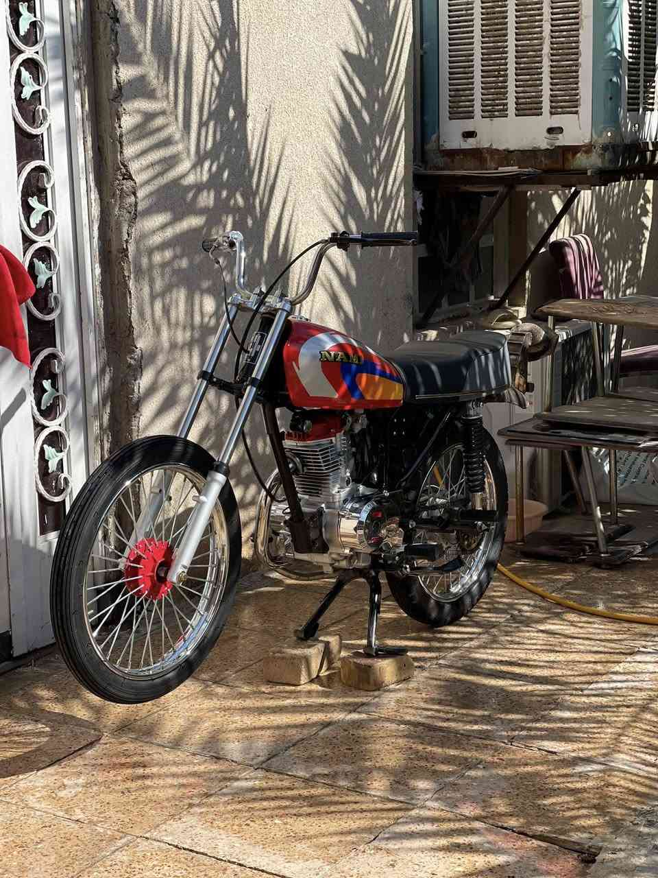 سلام عليكم دراجه نامه تيربو الدراجه صاله 3شهر معمره الدراجه مديل 2024 الشاصي أو التعمير 2025كله مكان الدراجه نجف حي ميسان  التواصل عل الفيس أو رقم *********** 800 أو بيع مجال الشراي
