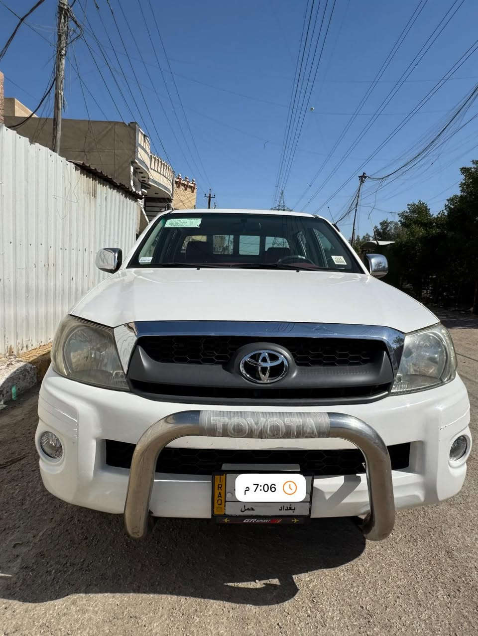 بيكم تيوته 2011 رقم بغداد الماني
بسمي سنويه 2028. مشروع وطني
شاصي 12 كير عادي       مكينه عل بلاد ما مفتوحه 
سياره مكفوله. ما عده باب السايق بي بارد كد شبرين
وشخط يم البكلايت.    باقي كله مكفول 
عله وضع الشركه       تخم تايرات جديد صدر جديد 
تفاصيل اكثر اتصل برقم          مكاني بغداد 
رقمي ***********
