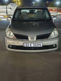 سياره نيسان T10 موديل 2008 محرك 16 السياره بدون ضربه بس جارده قماره مع...