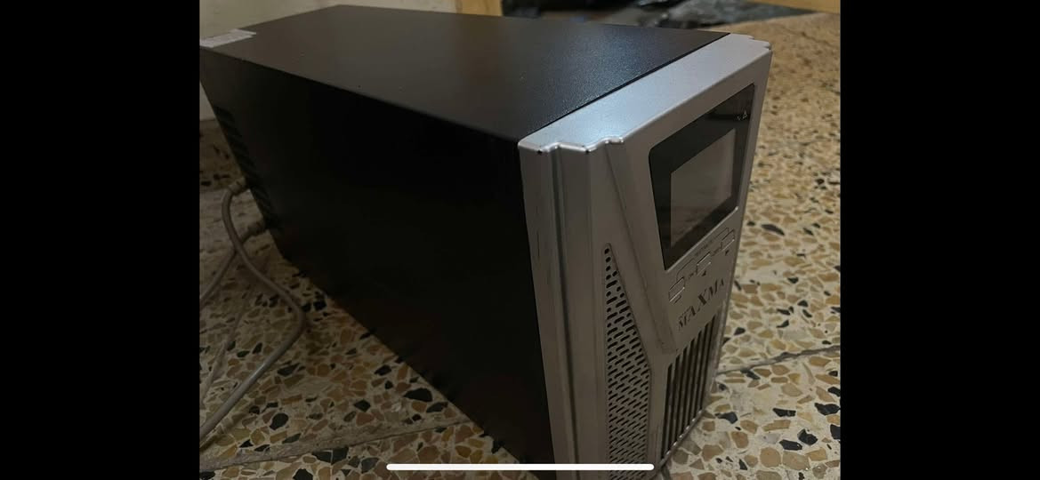 UPS MAXMA online 2kv
يو بي اس ماكسما اونلاين 2kv شادله بطاريات جدد مال فاربر

السعر 260 ويوجد توصيل


**إذا كنت صاحب هذا الإعلان وتريد حذفه لأي سبب، رجاءا أرسل رسالة إلى الدعم الفني**