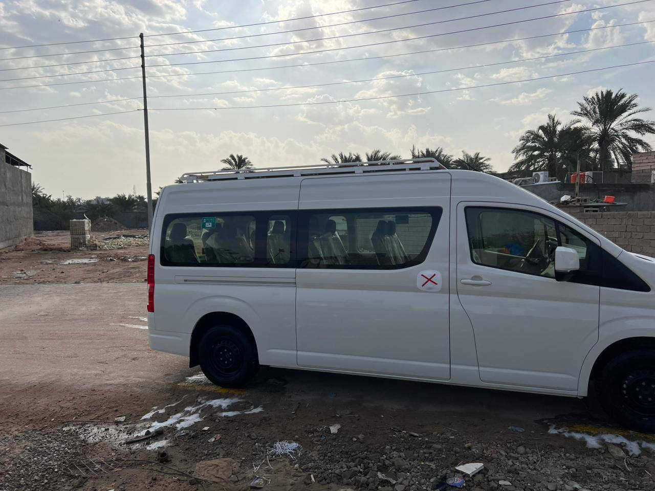 سلام عليكم
هايس للبيع بانزين مديل ٢٥
ماشيه ٧ الف
***********
