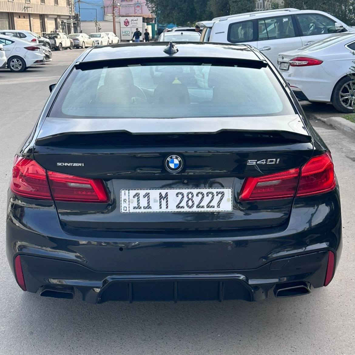 بي ام دبليو 540i موديل 2018
فول فول مواصفات بصمة سلايد فتخة سقف 

اللون: أسود
وارد أمريكي
رقم بغداد ألماني باسمي
• فول مواصفات
• كير ومحرك مكفول
• صدر جديد
• دواخل جديدة
• بيها قطع صبغ وكلشي موضح بصور أمريكا
• سونار جديد

مكان السيارة: بغداد – المنصور
محرك كير واير بشرط مامفتوح 
سيارة حيل نظيفة كلشي عل بلاد جديد 
سنوية هزة كلشي جديد مدفوع لـ
باسمي السنوية بشرط تحويل وغرامـة
سيارة مابيـها دينار مصرف كامل من كل نواحي
رقم الهاتف: ***********
