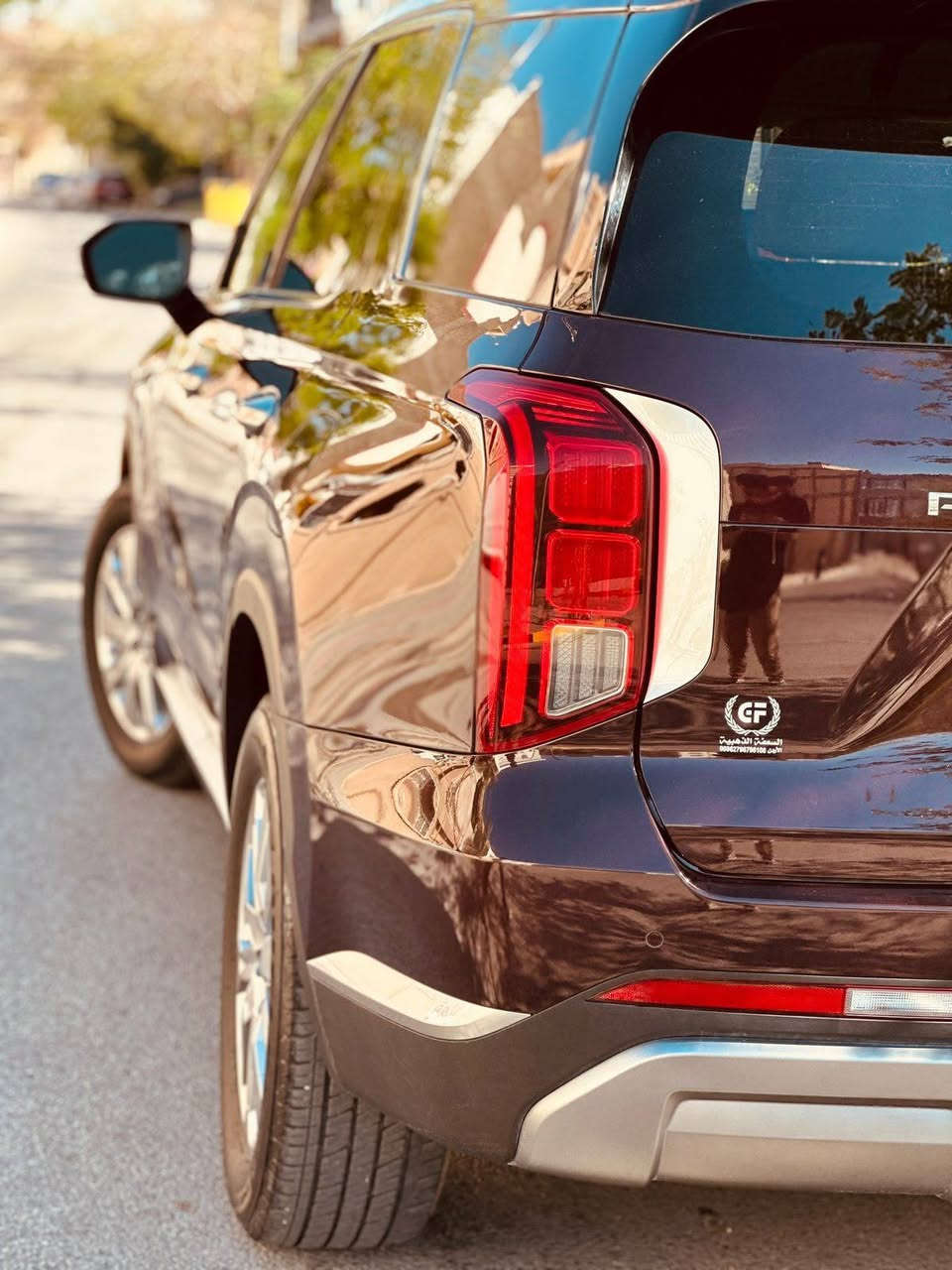 السلام عليكم مكلف بالنشر
سياره هيونداي باليسايد (Hyundai Palisade)ماشيه ٥٢ الف مايل مواصفاته نص رادارات توقف ذاتي قياده ذاتيه الكشنات في ابي وتدفئه رادر وبصمه داخله ابيض السياره خير من الله بانزين بس محسن  وباقي المواصفات المعروفه كير دكم الصوره بيه الضربه مال امريكه وبدون ايرباك وكله راجع بلادي وبيه طخه من الصفح مبينه بصوره وطخه بسيطه بالجه الثانيه مرقم بغداد ورقم حلو ومميزالسياره٢٨٠ وبيه مجال بسيط للاستفسار اكثر الاتصال على الرقم***********
